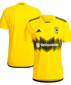 Columbus Crew adidas 2024 The Home Kit Replica Jersey - Yellow