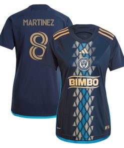 Jose Martinez Philadelphia Union adidas Women's 2024 The XV Kit Replica Player Jersey?¨C Navy