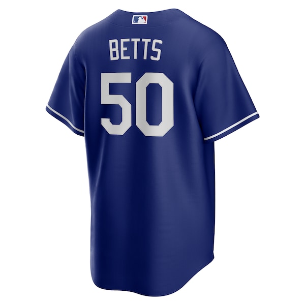 Mookie Betts Los Angeles Dodgers Nike Alternate Replica Player Name Jersey - Royal/White - Image 4