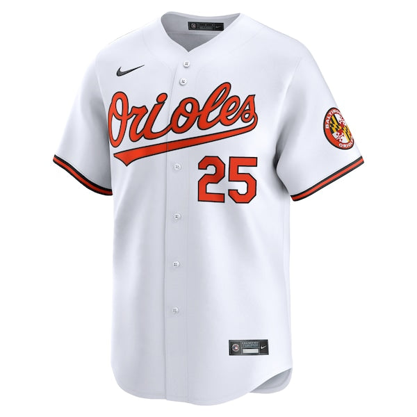 Anthony Santander Baltimore Orioles Nike Home Limited Player Jersey - White - Image 2
