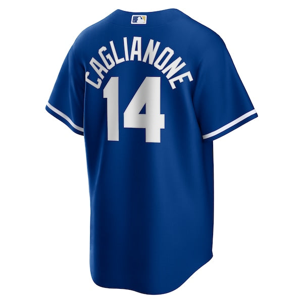 Jac Caglianone Kansas City Royals Nike Alternate Replica Jersey - Royal/White - Image 4