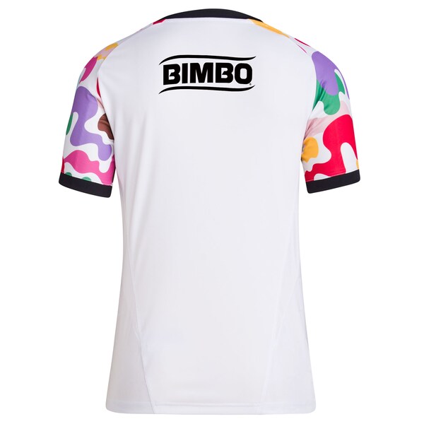 Philadelphia Union adidas Women's 2024 Pride Pre-Match Top - White - Image 3
