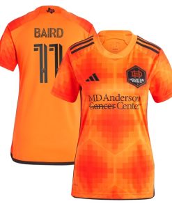 Corey Baird Houston Dynamo FC adidas Women's 2024 El Sol Replica Jersey - Orange