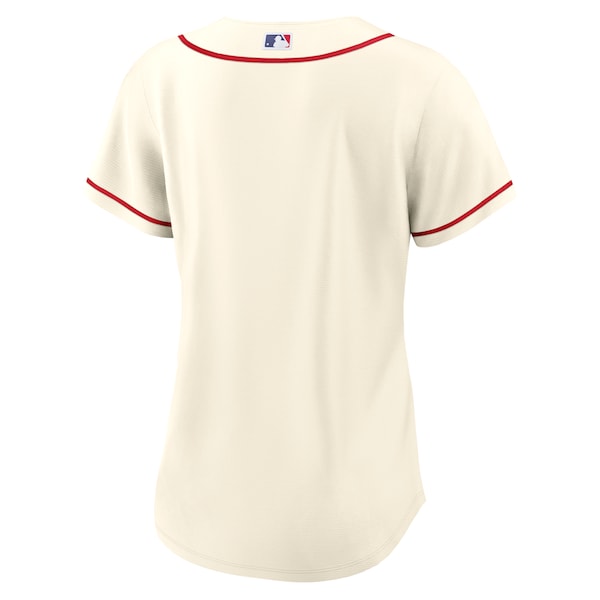 St. Louis Cardinals Nike Women's Alternate Replica Team Jersey - Cream - Image 3