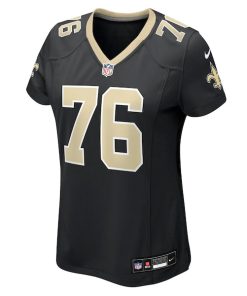 Alternative view of Will Clapp New Orleans Saints Nike Women's Team Game Jersey -  Black