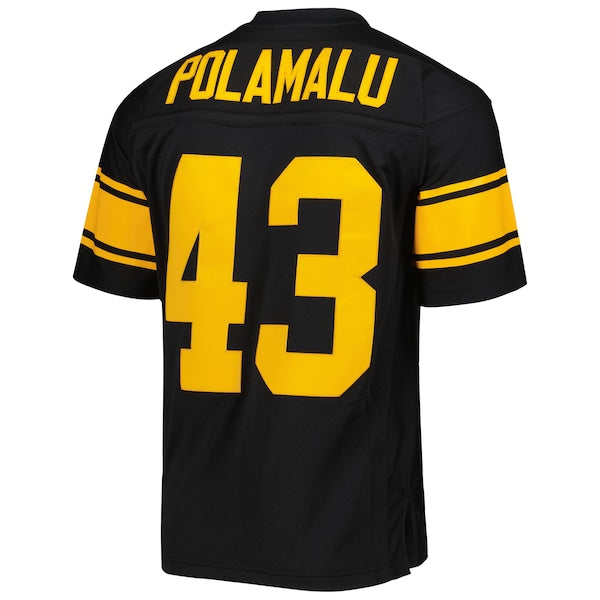 Troy Polamalu Pittsburgh Steelers Legacy Replica Jersey - Black - Image 3
