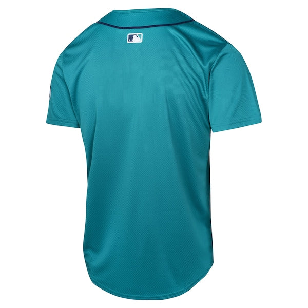 Seattle Mariners Nike Youth Alternate Limited Jersey - Aqua - Image 3