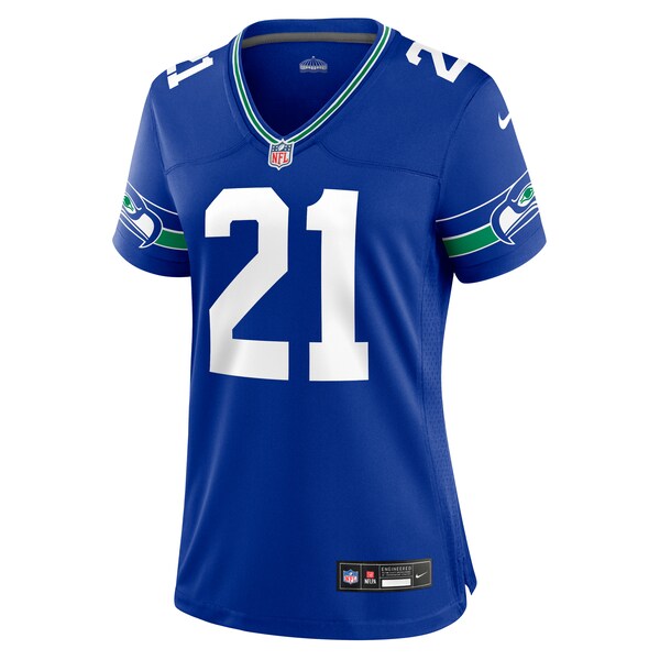 Devon Witherspoon Seattle Seahawks Nike Women's Throwback Player Game Jersey - Royal - Image 2
