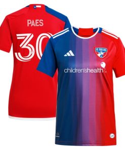 Maarten Paes FC Dallas adidas Women's 2024 After Burner Replica Player Jersey?¨C Navy