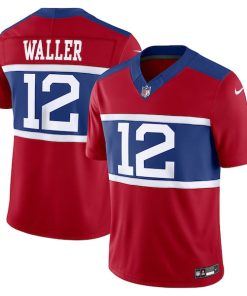 Alternative view of Darren Waller New York Giants Nike Alternate Vapor F.U.S.E. Retired Player Limited Jersey - Century Red/Royal
