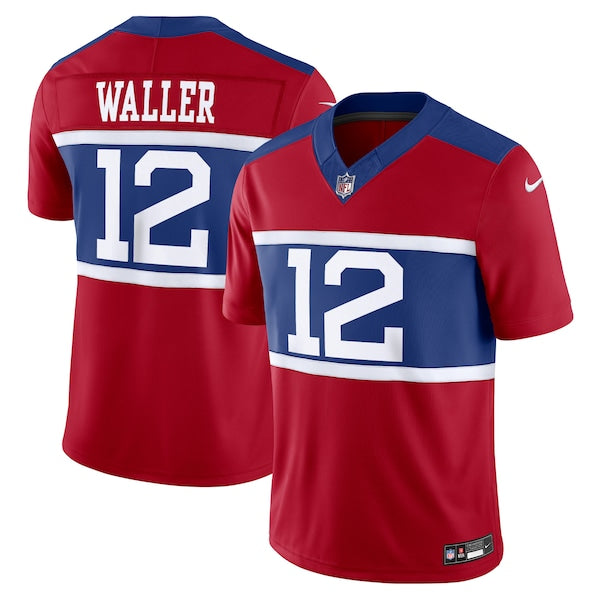 Darren Waller New York Giants Nike Alternate Vapor F.U.S.E. Retired Player Limited Jersey - Century Red/Royal - Image 2