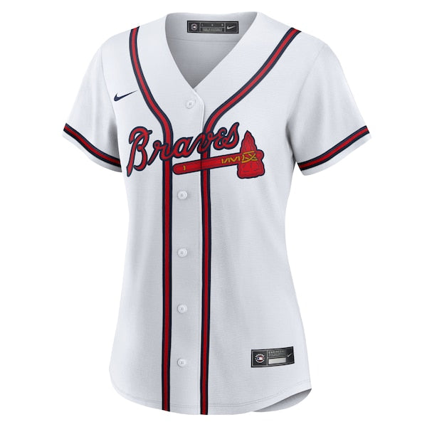 Marcell Ozuna Atlanta Braves Nike Women's Home Replica Jersey - White - Image 2