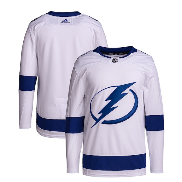Tampa Bay Lightning adidas Away Primegreen Authentic Jersey?ยจC White