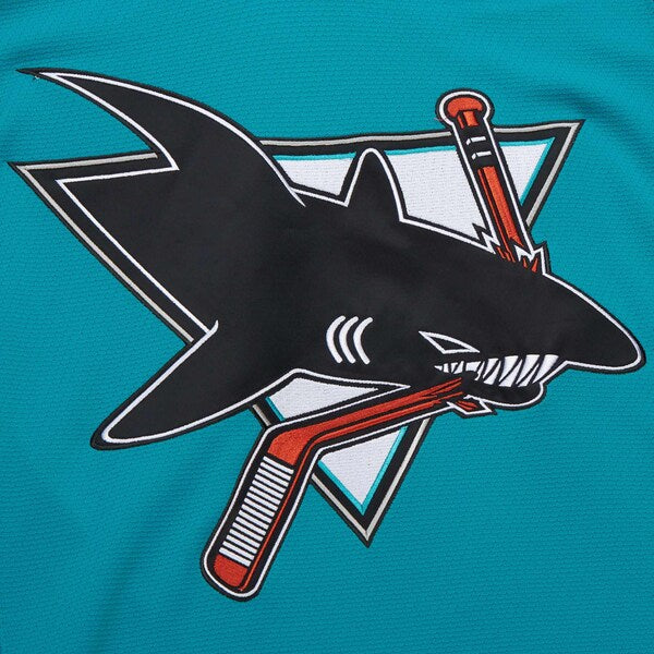 Patrick Marleau San Jose Sharks 2003-04 Power Play Jersey - Teal - Image 4