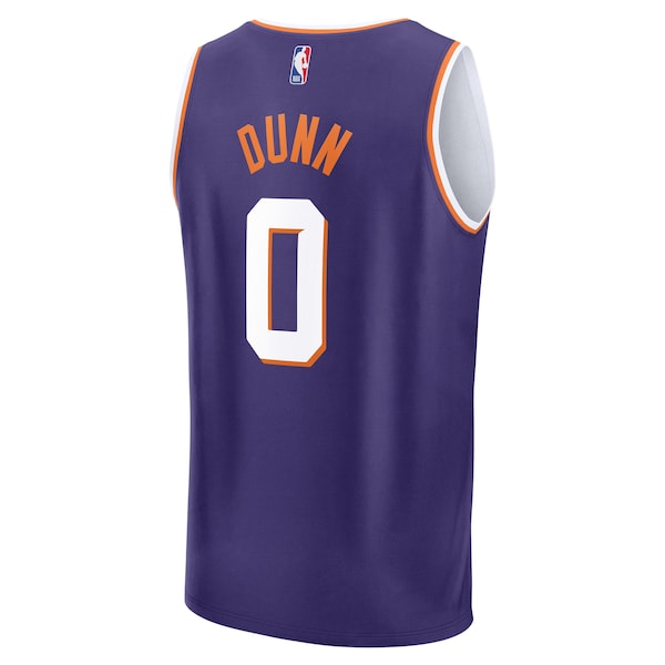 Ryan Dunn Phoenix Suns 2024 NBA Draft Fast Break Player Jersey - Icon Edition - Purple - Image 3