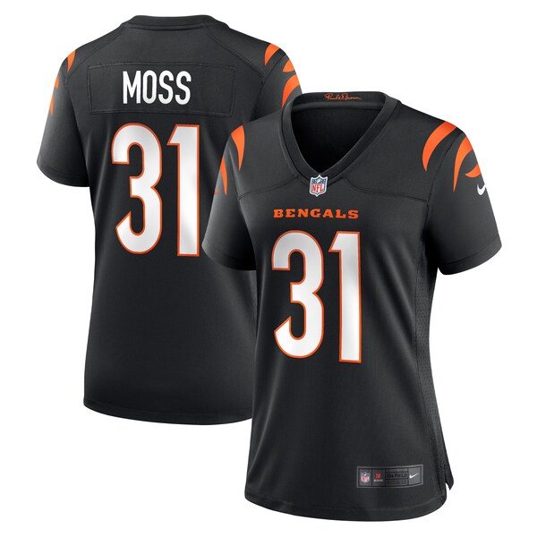 Zack Moss Cincinnati Bengals Nike Women's Game Jersey - Black