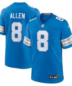 Kyle Allen Detroit Lions Nike Team Game Jersey -  Blue