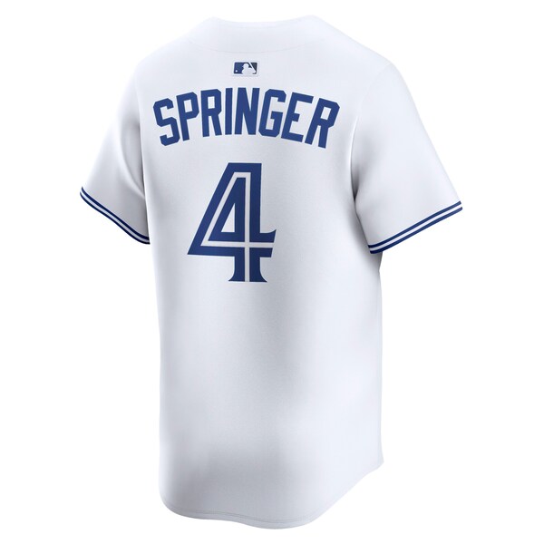 George Springer Toronto Blue Jays Nike Home Limited Player Jersey - White - Image 3