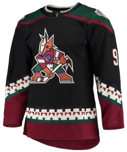Alternative view of Clayton Keller Arizona Coyotes adidas Home Primegreen Authentic Pro Player Jersey - Black
