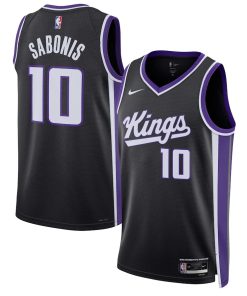 Domantas Sabonis Sacramento Kings Nike Unisex Swingman Jersey - Association Edition - Black
