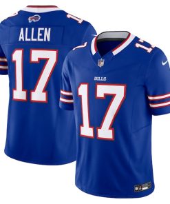 Alternative view of Josh Allen Buffalo Bills Nike Vapor F.U.S.E. Limited Jersey - Royal/White/Red