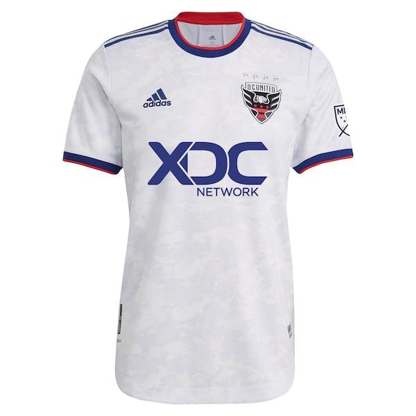 Julian Gressel D.C. United adidas 2022 The Marble Authentic Player Jersey - White - Image 2