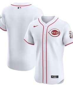 Cincinnati Reds Nike Home Elite Jersey - White