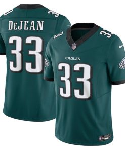 Cooper DeJean Philadelphia Eagles Nike Team Vapor F.U.S.E. Limited Jersey - Midnight Green