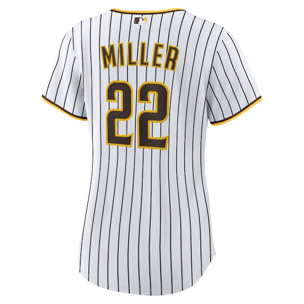 Mason Miller San Diego Padres Nike Women's Home Replica Jersey - White - Image 3
