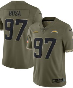 Joey Bosa Los Angeles Chargers Nike 2022 Salute To Service Limited Jersey - Olive