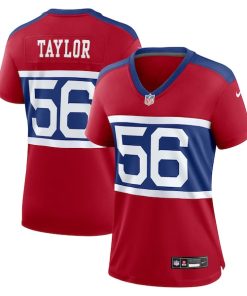 Lawrence Taylor New York Giants Nike Women's Alternate Retired Player Game Jersey - Century Red