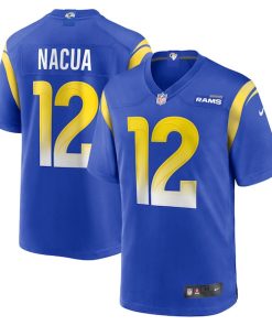 Puka Nacua Los Angeles Rams Nike Game Player Jersey - Royal