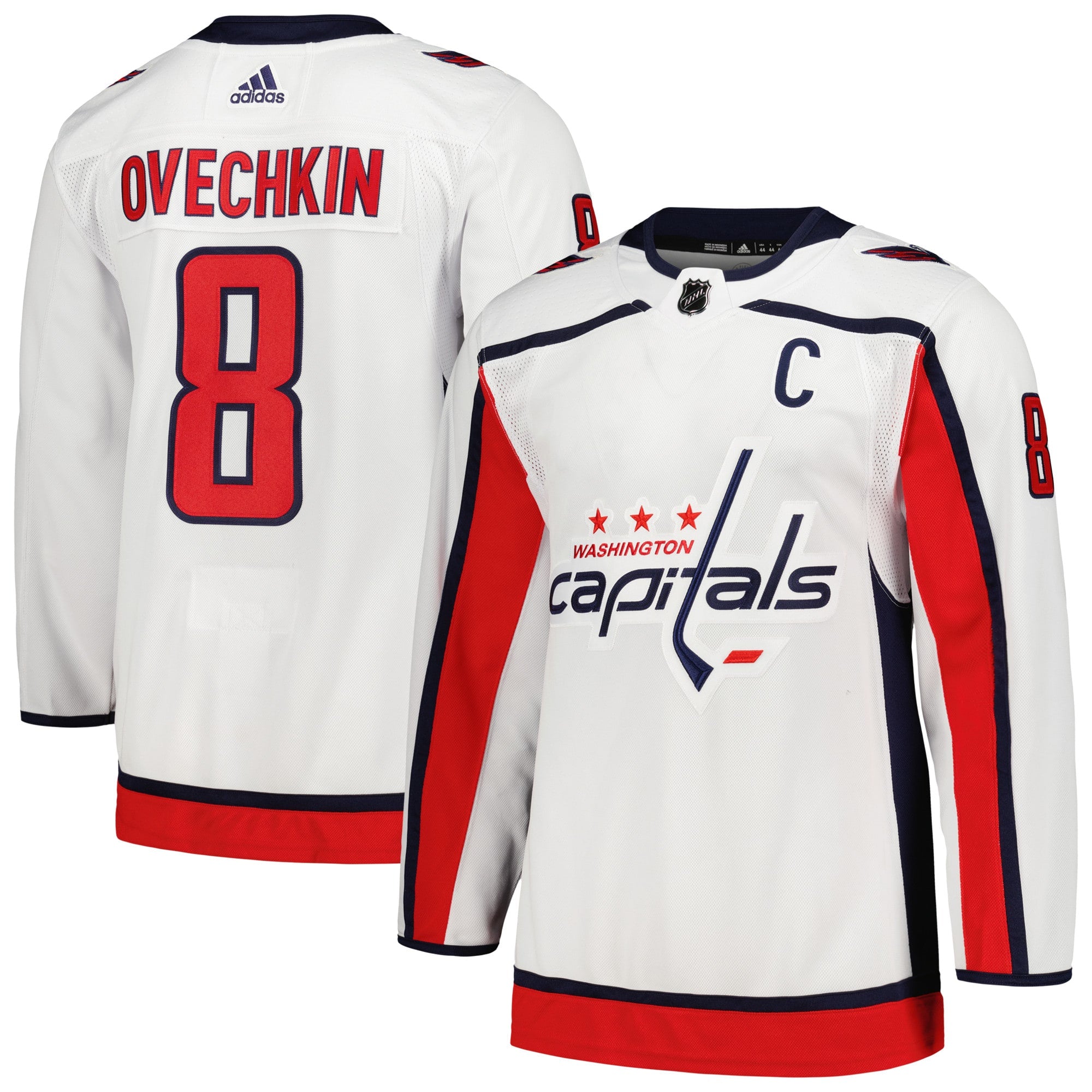 Alexander Ovechkin Washington Capitals adidas Alternate Primegreen Authentic Player Jersey - Navy/Red/White - Image 8