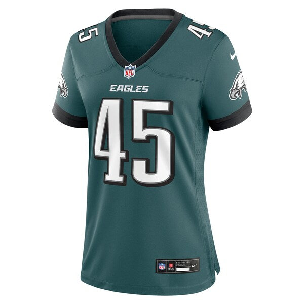 Devin White Philadelphia Eagles Nike Women's Game Jersey - Midnight Green - Image 2