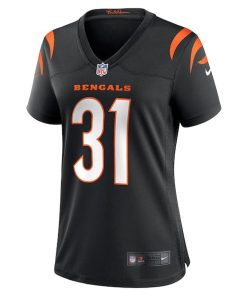 Alternative view of Ickey Woods Cincinnati Bengals Nike Women's Retired Player Game Jersey - Black