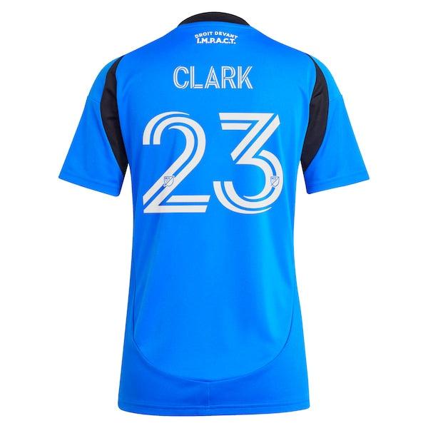 Caden Clark CF Montreal adidas Women's 2025 Montr¨¦al Original Replica Player Jersey - Blue - Image 3