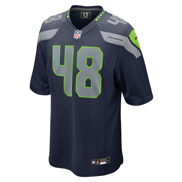 Tyrice Knight Seattle Seahawks Nike Game Jersey - College Navy - Image 3