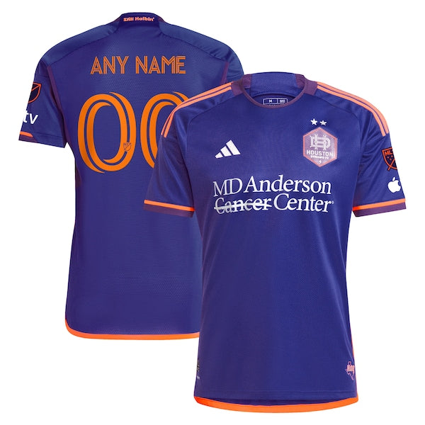 Houston Dynamo FC adidas 2024 Still Holdin' Authentic Custom Jersey?ยจC Purple
