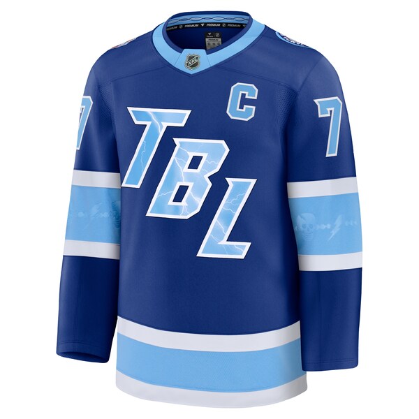Victor Hedman Tampa Bay Lightning 2026 NHL Stadium Series Premium Jersey - Blue - Image 2