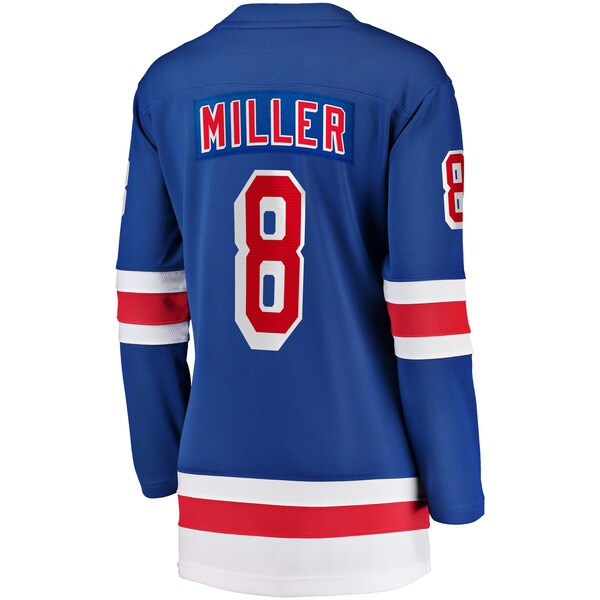 J.T. Miller New York Rangers Women's Home Breakaway Player Jersey - Blue - Image 3