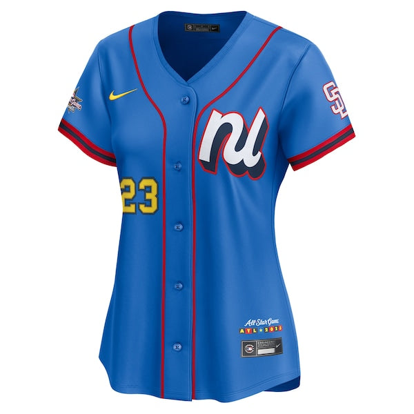 Fernando Tatis Jr. National League Nike Women's 2025 All-Star Edition Limited Player Jersey - Blue - Image 2