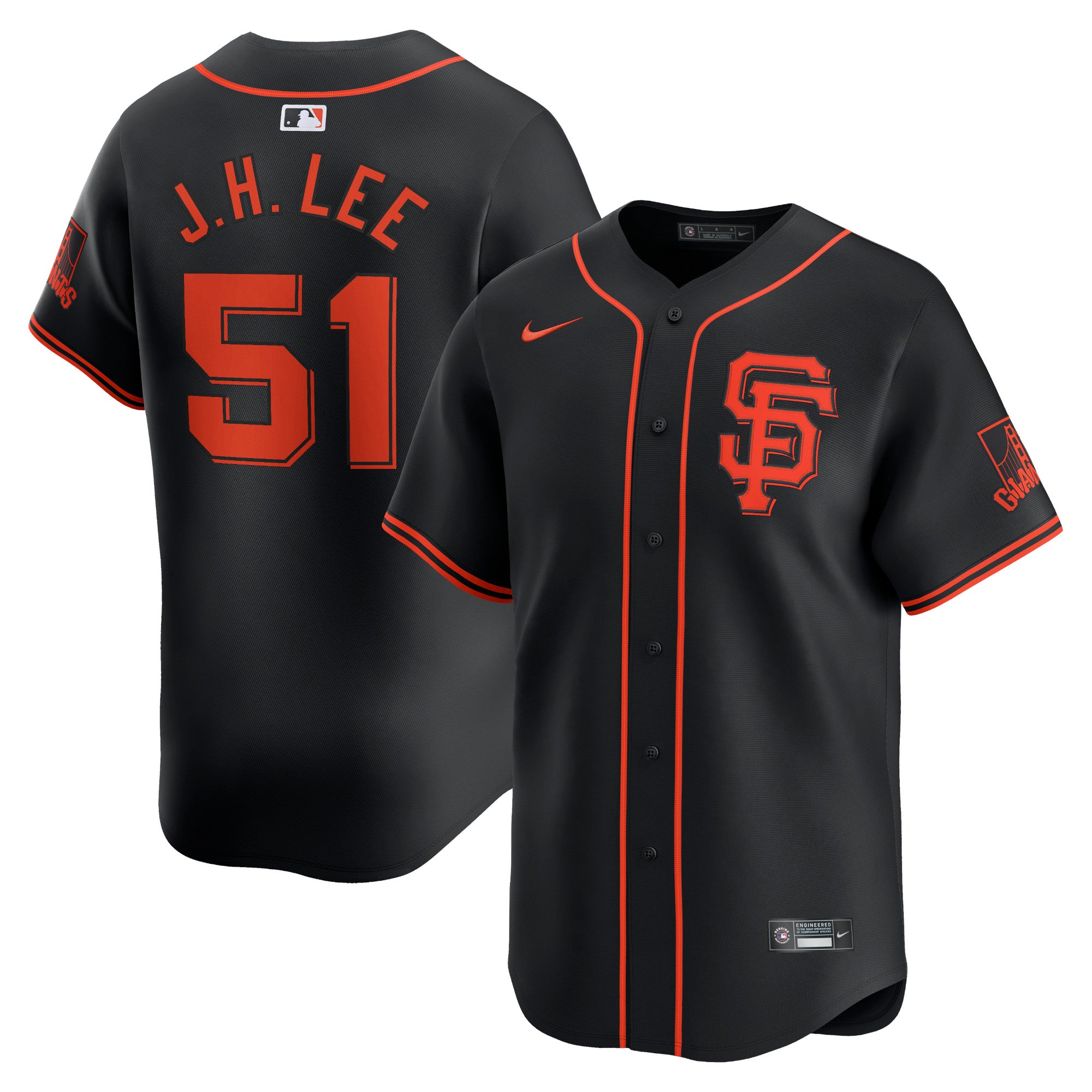 Jung Hoo Lee San Francisco Giants Nike Home Limited Player Jersey - Cream/Black - Image 5