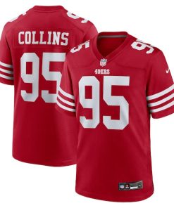 Alfred Collins San Francisco 49ers Nike Team Game Jersey -  Scarlet