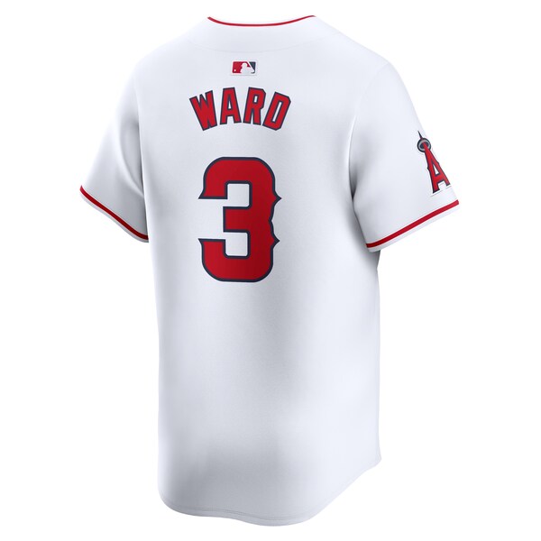 Taylor Ward Los Angeles Angels Nike Home Limited Player Jersey - White - Image 3