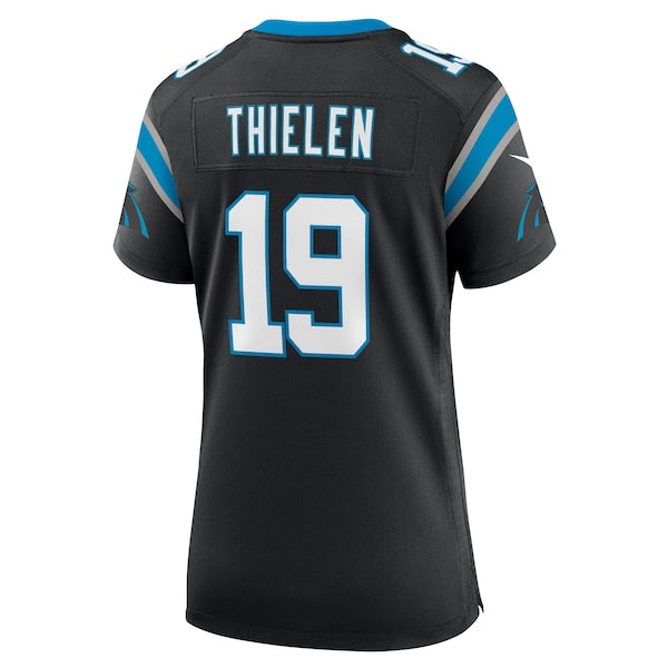 Adam Thielen Carolina Panthers Nike Women's Game Player Jersey - Black - Image 3