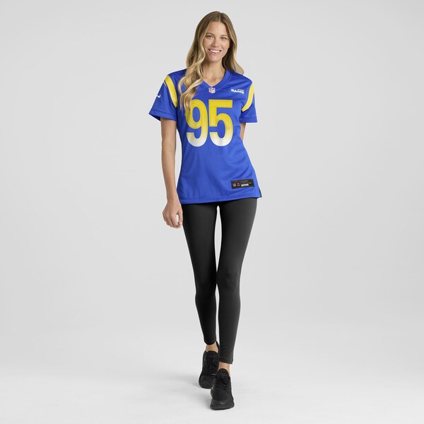 Poona Ford Los Angeles Rams Nike Women's Team Game Jersey - Royal - Image 7