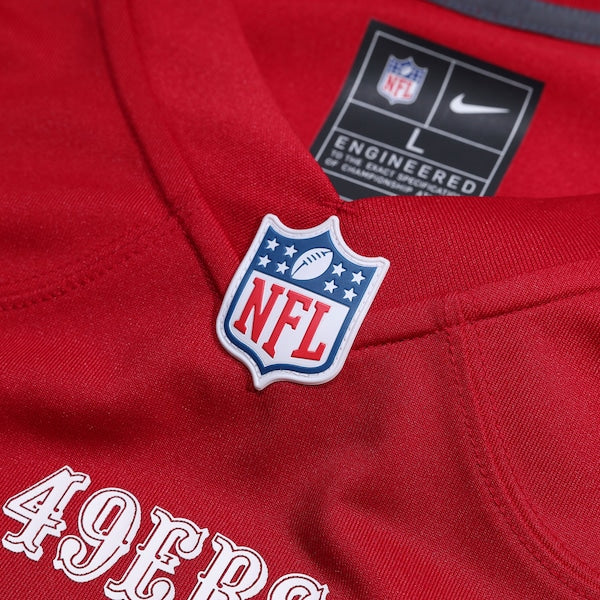 Jordan Watkins San Francisco 49ers Nike Team Game Jersey - Scarlet - Image 5