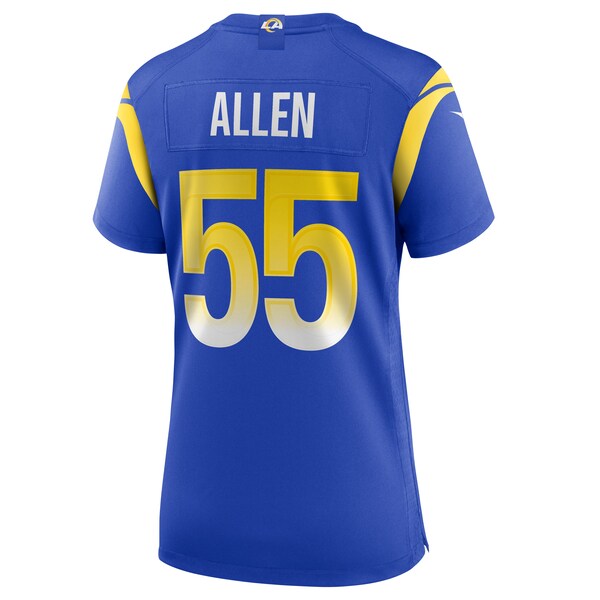 Brian Allen Los Angeles Rams Nike Women's Game Jersey - Royal - Image 3
