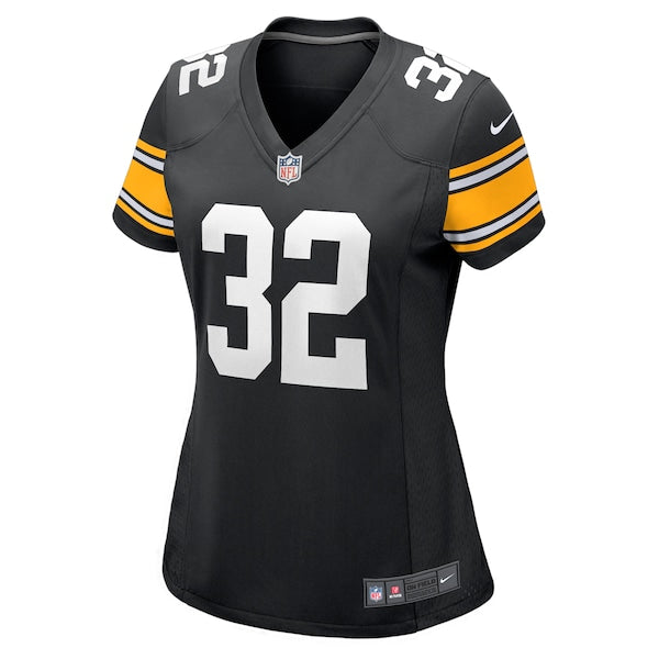 Franco Harris Pittsburgh Steelers Nike Women's Alternate Retired Player Jersey - Black - Image 2
