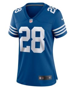 Alternative view of Jonathan Taylor Indianapolis Colts Nike Women's Alternate Game Jersey - Royal